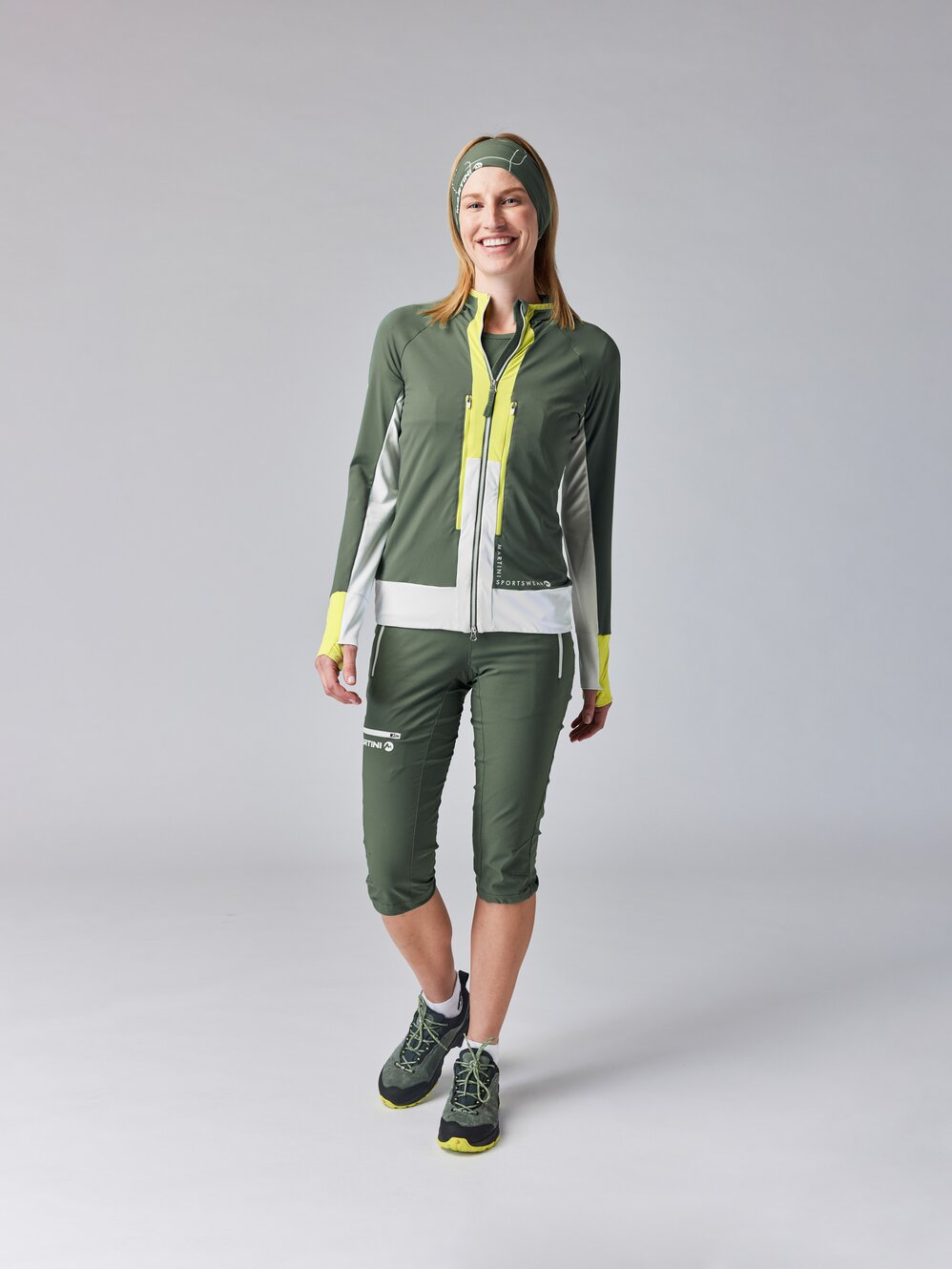 VIA Capri Pants W | Capri pant | Medium & mosstone